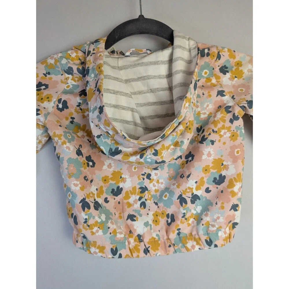 Tommy Bahama Coat Baby Girl 18 Months Pink Floral Zip Lightweight Jacket 18m